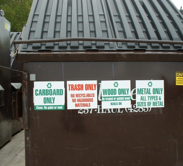 WasteCap Dumpster