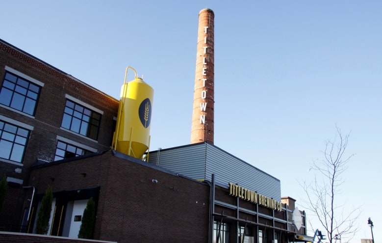 Titletown Brewing Co. building exterior