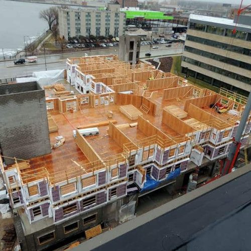 CityDeck – Construction Continues on Through Winter